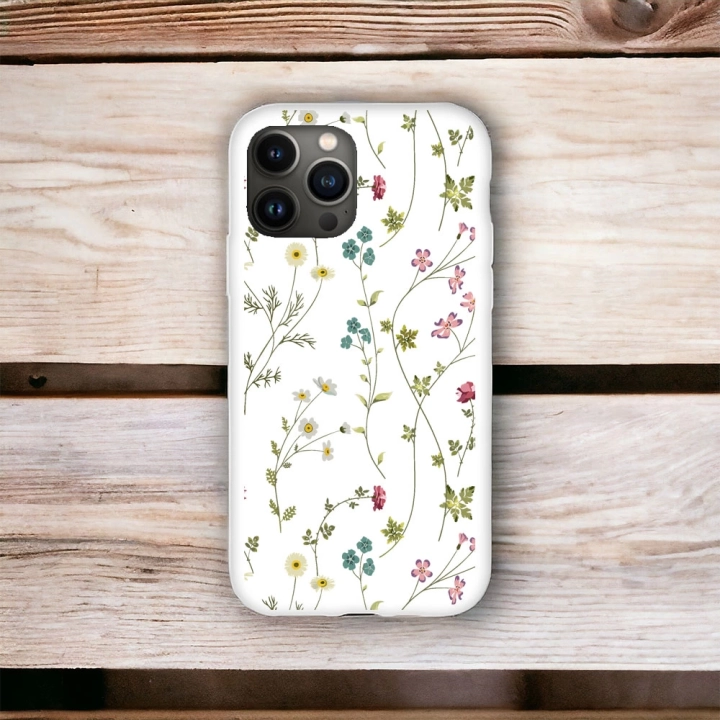 iPhone 12 / 12 Pro Uyumlu Dream Flower Pattern Desenli Lansman Kılıf