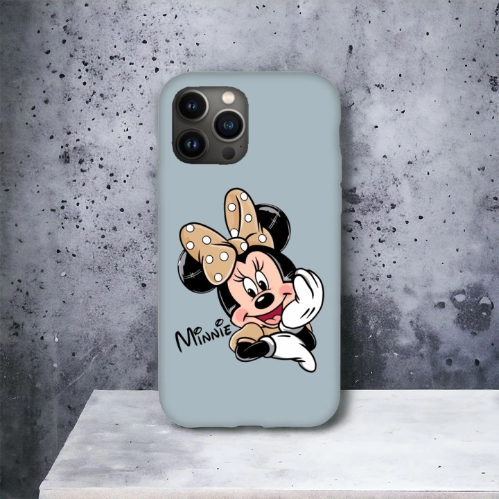 iPhone 12 / 12 Pro Uyumlu Minnie Desenli Lansman Kılıf