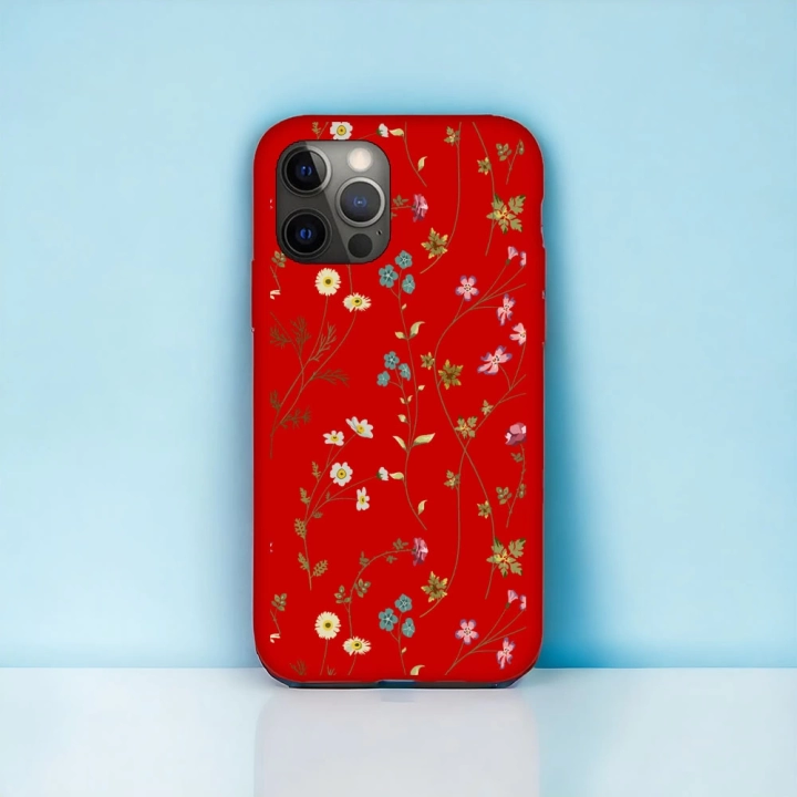 iPhone 12 Promax Uyumlu Dream Flower Pattern Desenli Lansman Kılıf