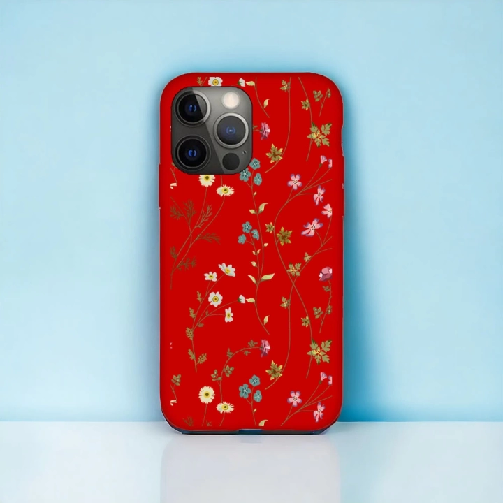 iPhone 13 Promax Uyumlu Dream Flower Pattern Desenli Lansman Kılıf