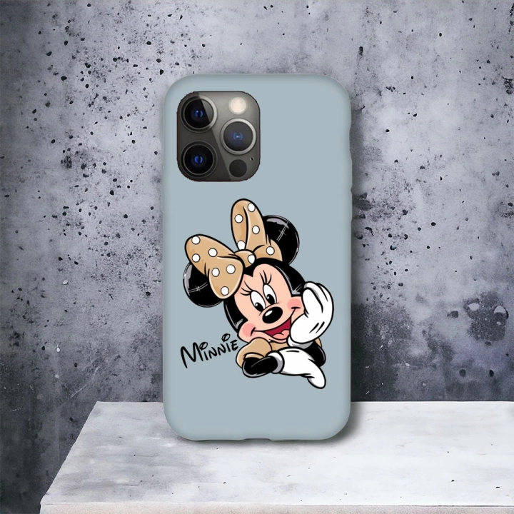 iPhone 13 Promax Uyumlu Minnie Desenli Lansman Kılıf