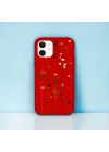 iPhone 11 Uyumlu Floral Stripes Desenli Lansman Kılıf