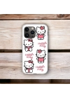 iPhone 13 Pro Uyumlu Hello Kitty Desenli Lansman Kılıf