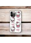 iPhone 13 Promax Uyumlu Hello Kitty Desenli Lansman Kılıf