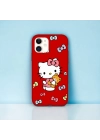 iPhone 11 Uyumlu Hello Kitty 1 Desenli Lansman Kılıf