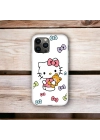 iPhone 12 / 12 Pro Uyumlu Hello Kitty 1 Desenli Lansman Kılıf