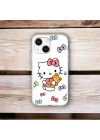 iPhone 13 / 14 Uyumlu Hello Kitty 1 Desenli Lansman Kılıf