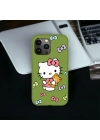 iPhone 14 Pro Uyumlu Hello Kitty 1 Desenli Lansman Kılıf