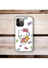 iPhone 14 Promax Uyumlu Hello Kitty 1 Desenli Lansman Kılıf