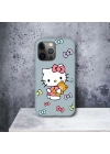 iPhone 14 Promax Uyumlu Hello Kitty 1 Desenli Lansman Kılıf