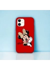 iPhone 11 Uyumlu Minnie Desenli Lansman Kılıf