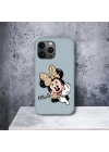 iPhone 13 Pro Uyumlu Minnie Desenli Lansman Kılıf