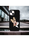 iPhone 15 Plus / 14 Plus Uyumlu Minnie Desenli Lansman Kılıf