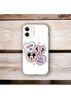 iPhone 11 Uyumlu Minnie & Mickey Desenli Lansman Kılıf