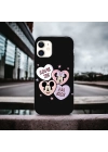 iPhone 11 Uyumlu Minnie & Mickey Desenli Lansman Kılıf