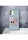 iPhone 11 Pro Uyumlu Minnie & Mickey Desenli Lansman Kılıf