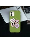 iPhone 11 Pro Uyumlu Minnie & Mickey Desenli Lansman Kılıf