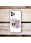 iPhone 11 Promax Uyumlu Minnie & Mickey Desenli Lansman Kılıf