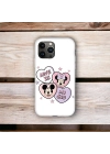 iPhone 12 / 12 Pro Uyumlu Minnie & Mickey Desenli Lansman Kılıf