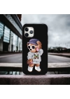 iPhone 11 Promax Uyumlu Teddy Desenli Lansman Kılıf