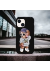 iPhone 15 Uyumlu Teddy Desenli Lansman Kılıf