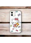 iPhone 11 Pro Uyumlu Hello Kitty 1 Desenli Lansman Kılıf