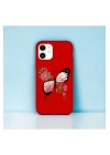 İphone 11 Pro Uyumlu Lansman İçi Kadife Butterfly Desenli Kılıf