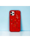 iPhone 11 Promax Uyumlu Floral Stripes Desenli Lansman Kılıf