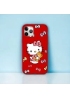 iPhone 11 Promax Uyumlu Hello Kitty 1 Desenli Lansman Kılıf