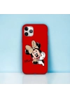 iPhone 11 Promax Uyumlu Minnie Desenli Lansman Kılıf