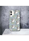 İphone 11 Uyumlu Lansman İçi Kadife Lovely Cat Desenli Kılıf