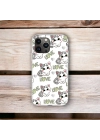 İphone 12 / 12 Pro Uyumlu Lansman İçi Kadife Lovely Cat Desenli Kılıf