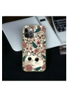 İphone 12 ProMax Uyumlu Lansman İçi Kadife Cute Cat Desenli Kılıf