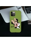 iPhone 12 Promax Uyumlu Minnie Desenli Lansman Kılıf