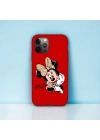 iPhone 12 Promax Uyumlu Minnie Desenli Lansman Kılıf