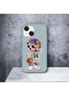 iPhone 13 / 14 Uyumlu Teddy Desenli Lansman Kılıf