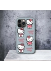 iPhone 13 Pro Uyumlu Hello Kitty Desenli Lansman Kılıf