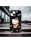 iPhone 15 Plus / 14 Plus Uyumlu Hello Kitty 1 Desenli Lansman Kılıf