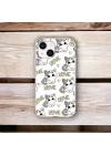 İphone 15 Plus / 14 Plus Uyumlu Lansman İçi Kadife Lovely Cat Desenli Kılıf