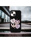 iPhone 15 Plus / 14 Plus Uyumlu Minnie & Mickey Desenli Lansman Kılıf