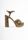 Ava İnce Topuklu Ayakkabı Leopar Desenli