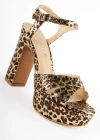Ava İnce Topuklu Ayakkabı Leopar Desenli