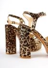 Ava İnce Topuklu Ayakkabı Leopar Desenli