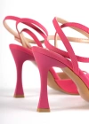Norel Zara Kadeh Topuklu Ayakkabı 10 Cm Fuşya