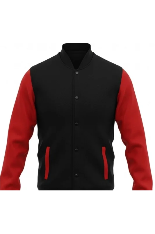 Kolej Ceketi Kırmızı Siyah