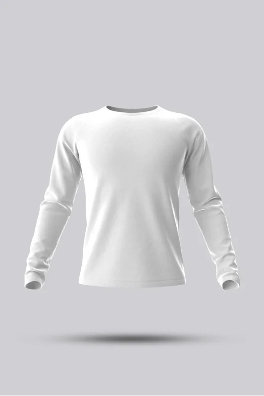 ÇOCUK BEYAZ UZUN KOL TİŞÖRT