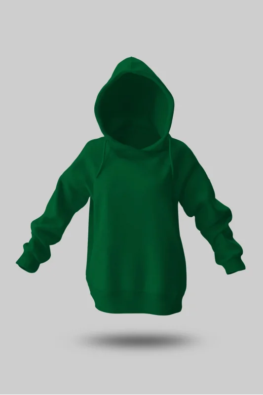 ÇOCUK ÇİMEN YEŞİL KAPÜŞONLU SWEATSHİRT