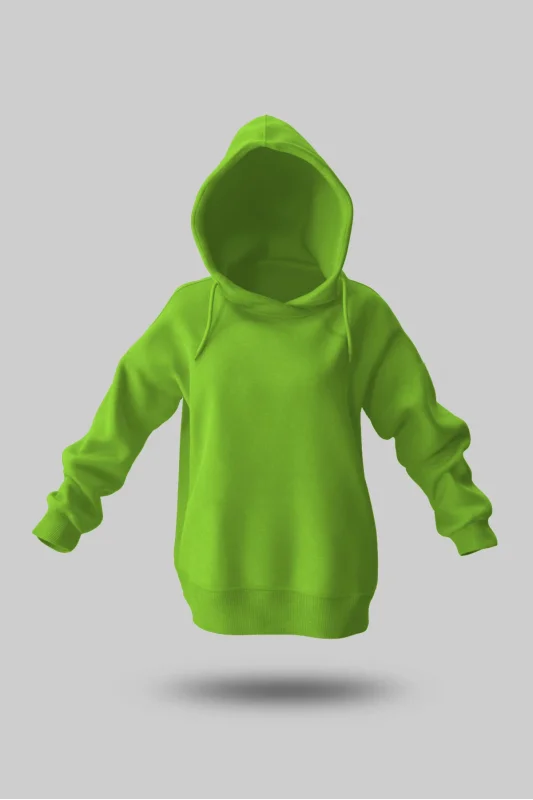 ÇOCUK FISTIK YEŞİL KAPÜŞONLU SWEATSHİRT