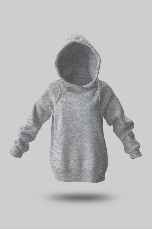 ÇOCUK GRİ KAPÜŞONLU SWEATSHİRT