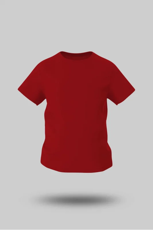 ÇOCUK KIRMIZI KISA KOL TİŞÖRT